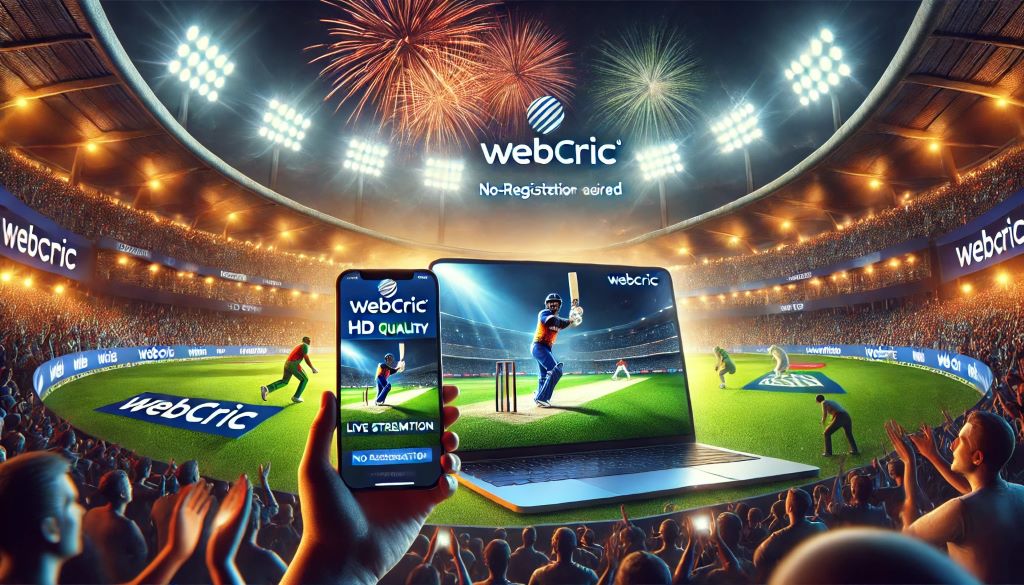 WebCric Official Live Cricket Streaming For Free